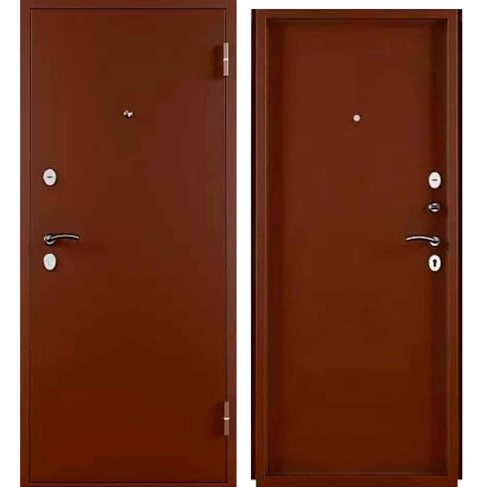 Входная дверь Эконом антик медь / антик медь