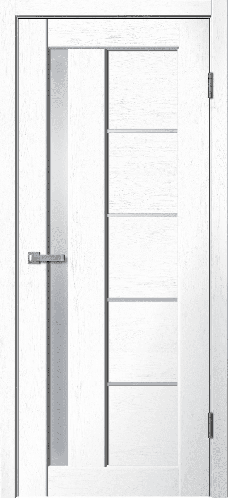 Входная дверь Status ST03 сноу / матовое стекло