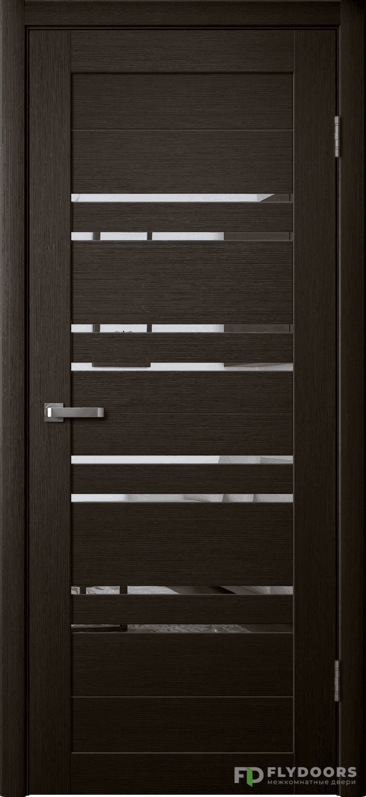 Входная дверь La Stella 282 дуб мокко / зеркало