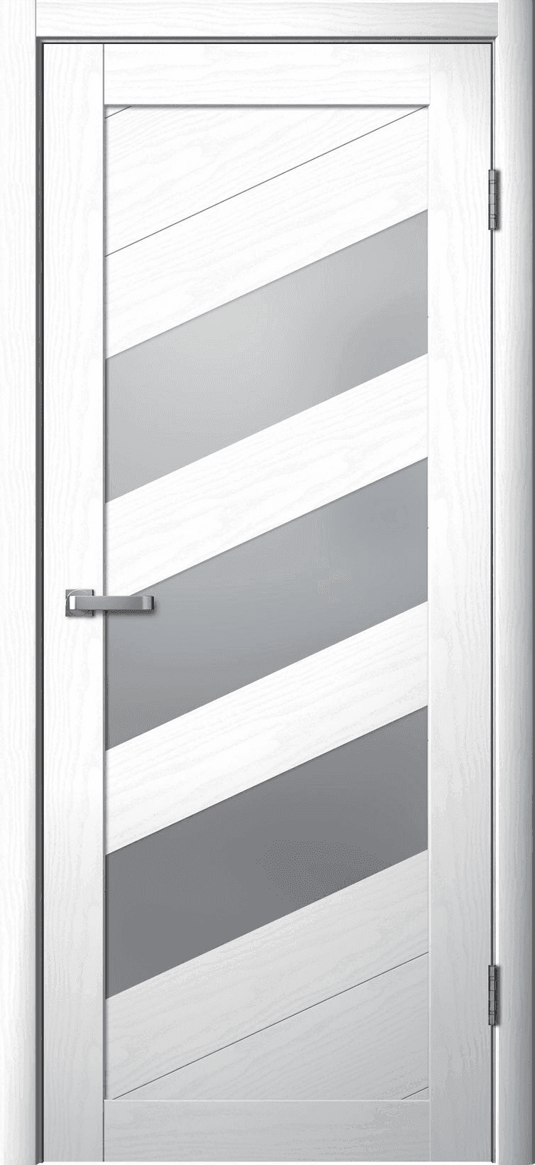 Входная дверь La Stella 216 макиато / матовое стекло