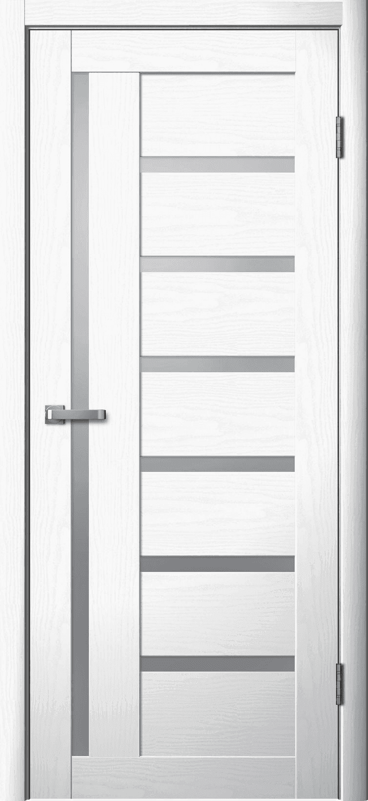 Входная дверь La Stella 217 макиато / матовое стекло