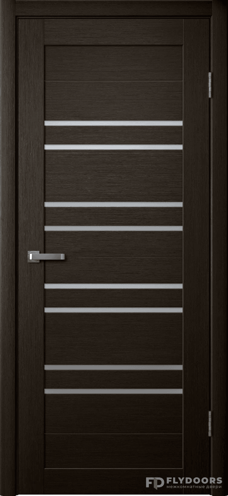 Входная дверь La Stella 282 дуб мокко / матовое стекло