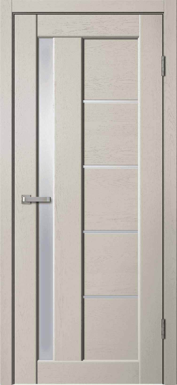 Входная дверь Status ST03 капучино / матовое стекло