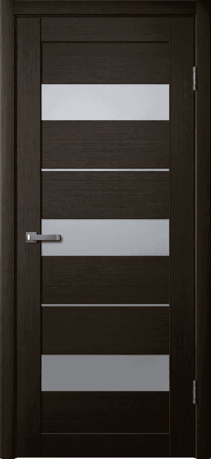 Входная дверь La Stella 200 дуб мокко / матовое стекло