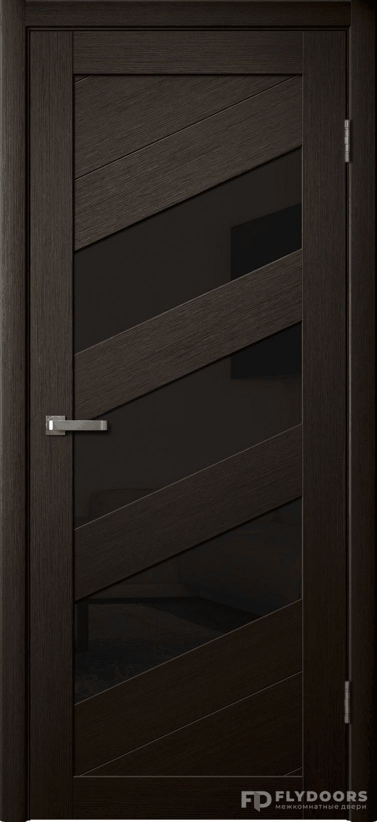 Входная дверь La Stella 216 дуб мокко / чёрный