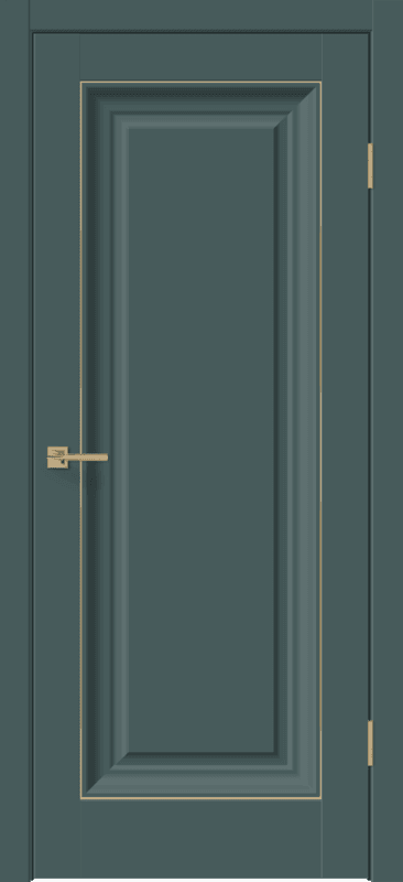 Входная дверь Alto 7 4P яшма / золото патина