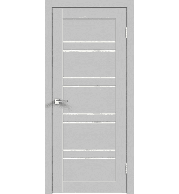 Входная дверь Linea 8 грей текстурный / зеркало