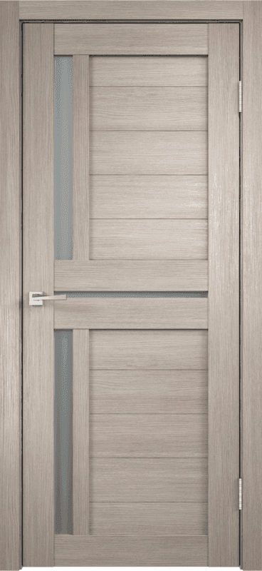 Входная дверь Duplex 3 капучино / матовое стекло