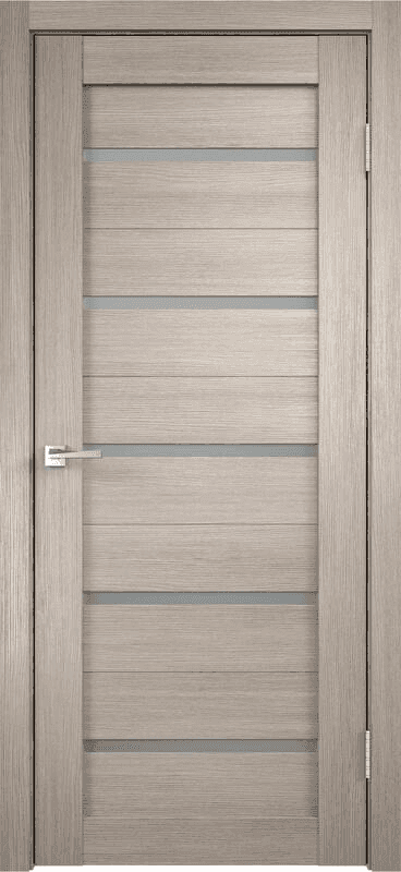 Входная дверь Duplex капучино / матовое стекло