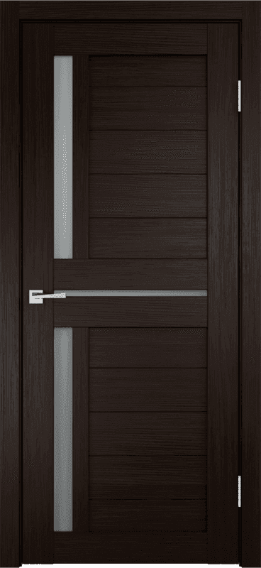 Входная дверь Duplex 3 венге / матовое стекло