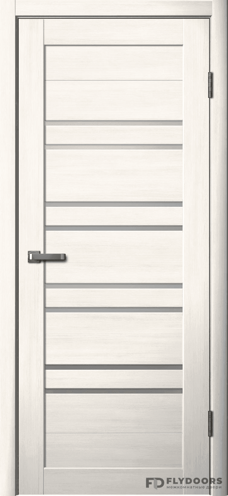 Входная дверь La Stella 282 ясень снежный / матовое стекло