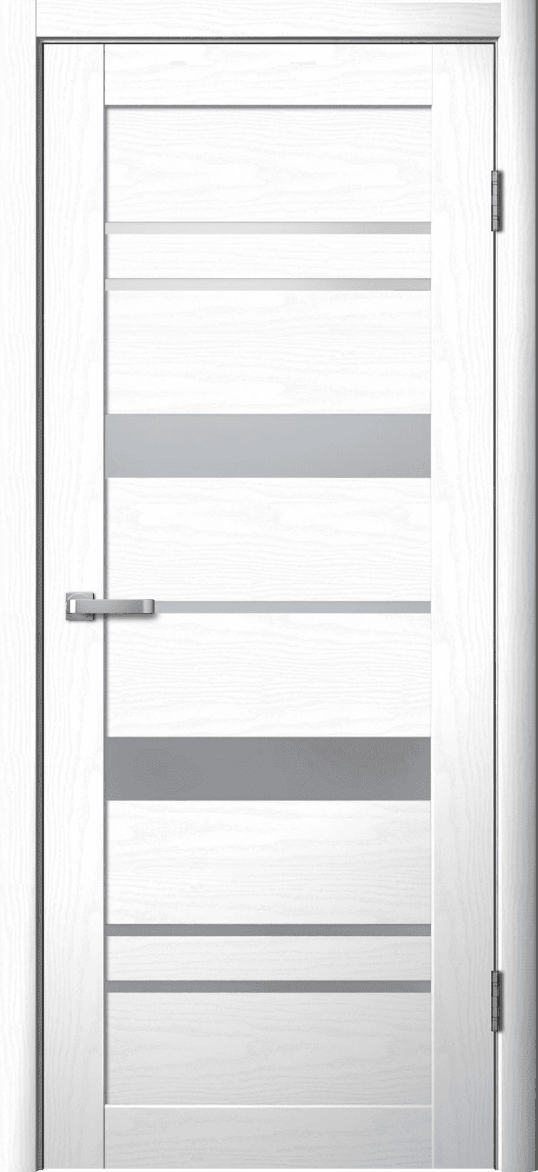 Входная дверь La Stella 283 макиато / матовое стекло