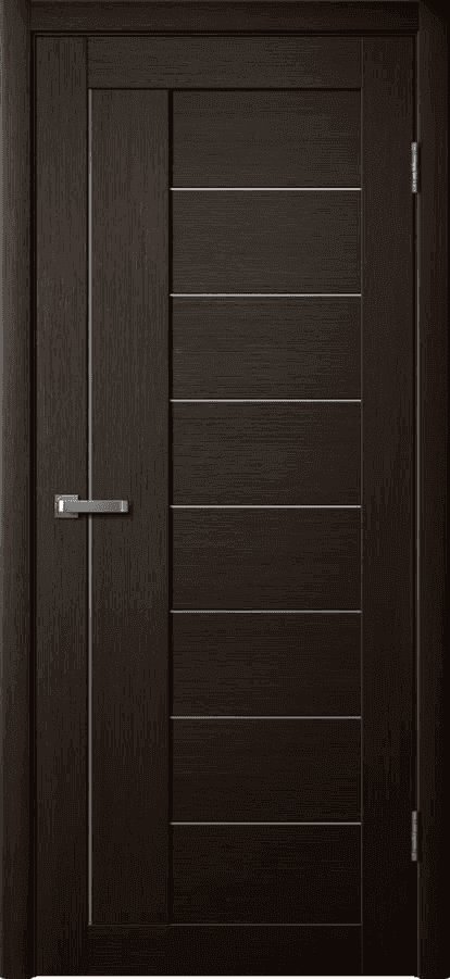 Входная дверь La Stella 201 дуб мокко / матовое стекло