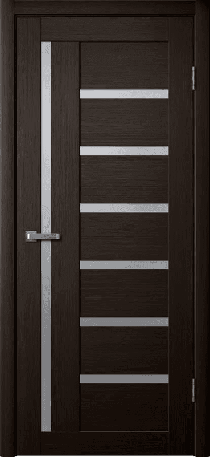 Входная дверь La Stella 217 дуб мокко / матовое стекло