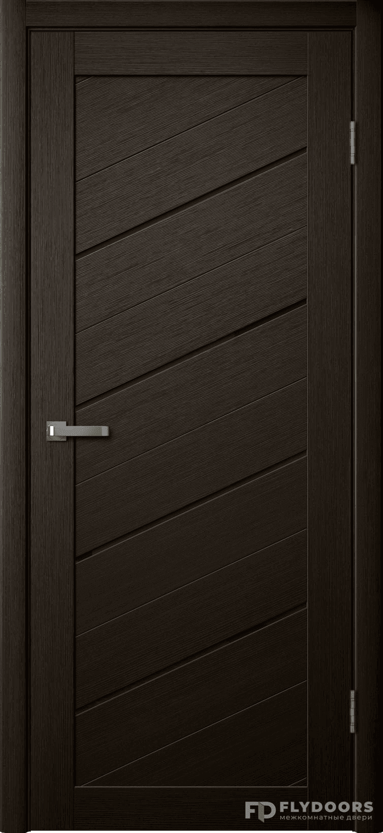 Входная дверь La Stella 215 дуб мокко / чёрный