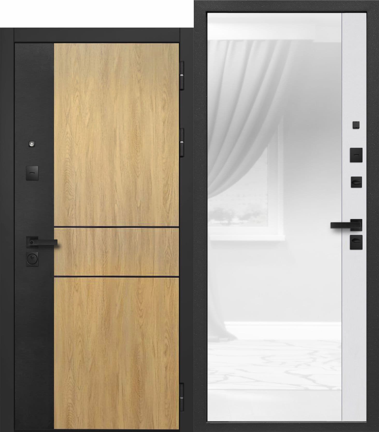 Входная дверь SMART 2 дуб пацифик / белый