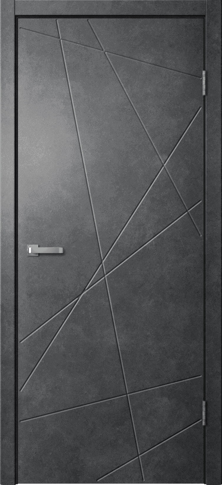 Входная дверь Line 01 бетон тёмный / undefined