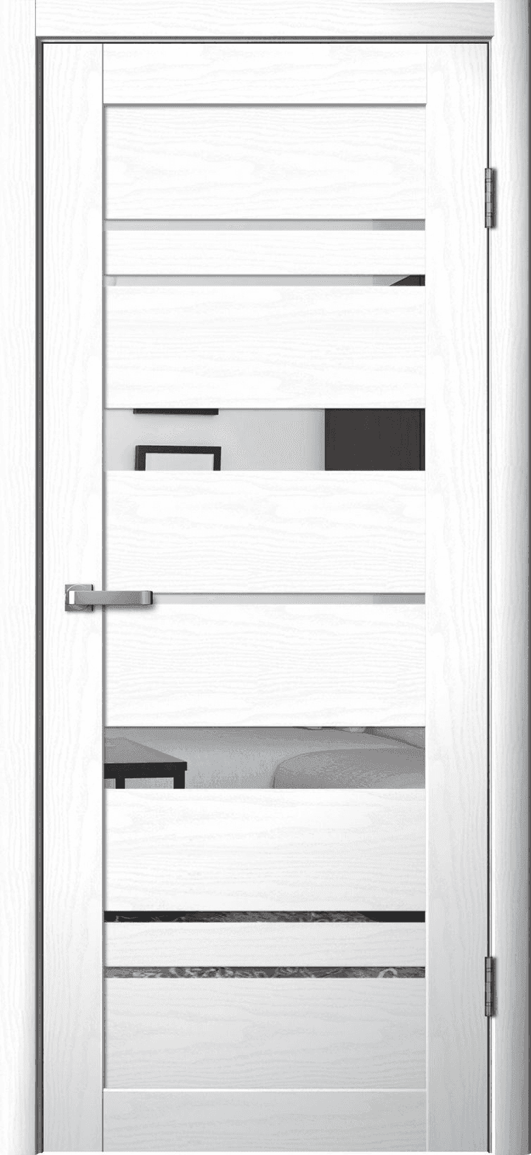 Входная дверь La Stella 283 макиато / зеркало